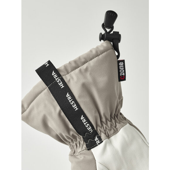 Hestra Mist 5 Finger Beige Skihandske