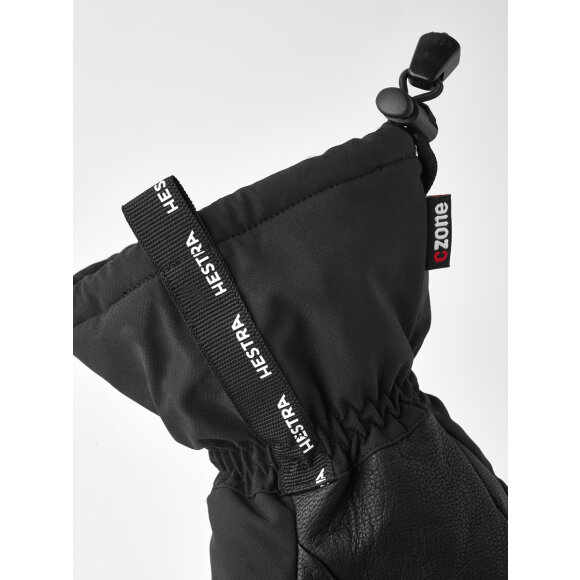 Hestra Mist 5 Finger Black Skihandske