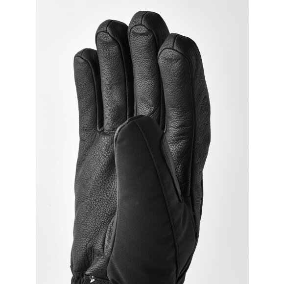 Hestra Mist 5 Finger Black Skihandske