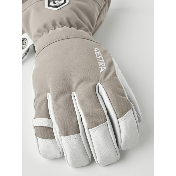 Hestra Army Leather Heli Ski 5 finger Skihandske