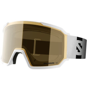 Salomon S/View 3 Access White/Gold Goggles Salomon S/View 3 Access White/Gold Goggles