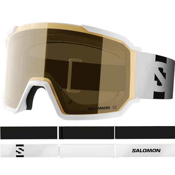 Salomon S/View 3 Access White/Gold Goggles
