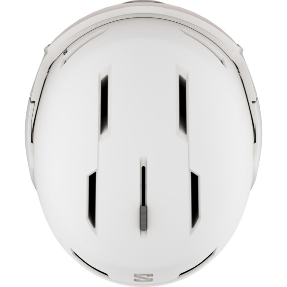 Salomon Osmo White Skihjelm med visir