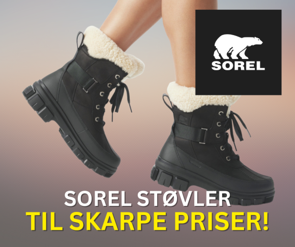 Sorel vinterstøvler til skarpe priser