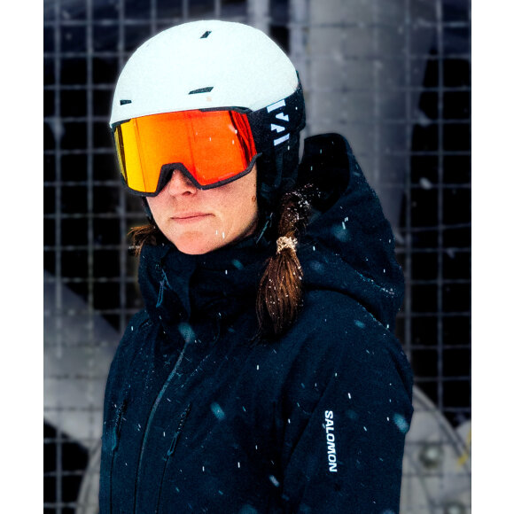 Salomon skibriller S/View 3 Black/ Mid red