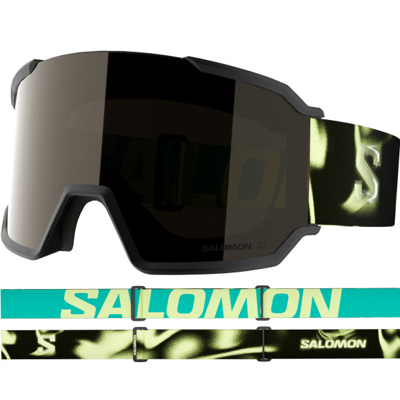 Salomon S/View 3 Black yellow/Black