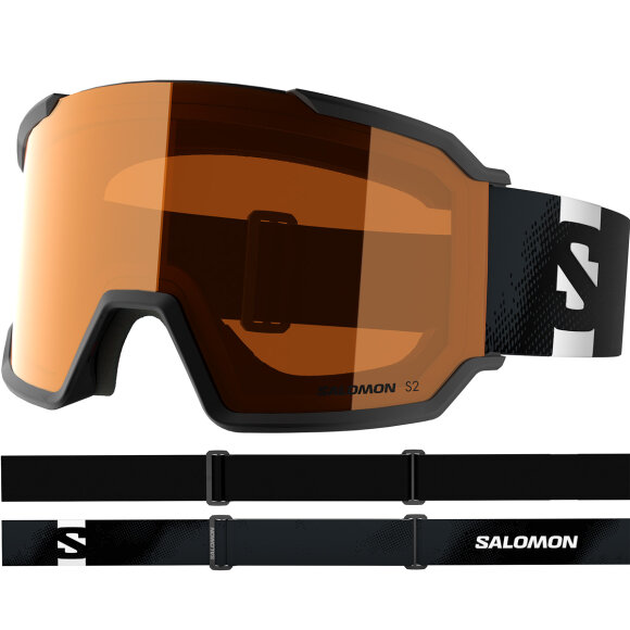 Salomon goggles S/View 3 Access Black/Torange