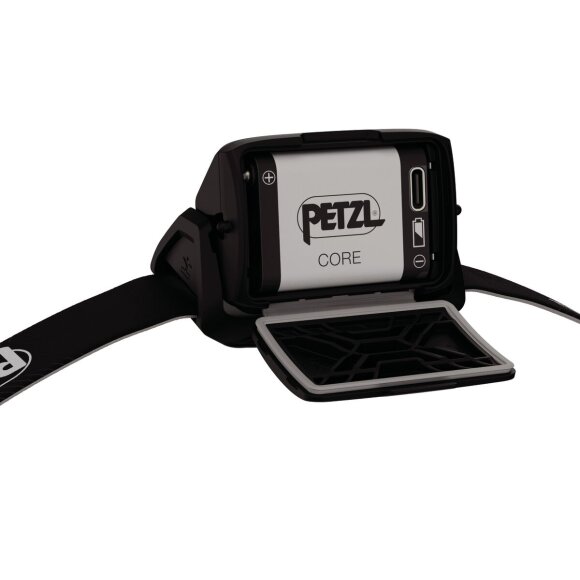 Petzl Actik Core Black Pandelampe