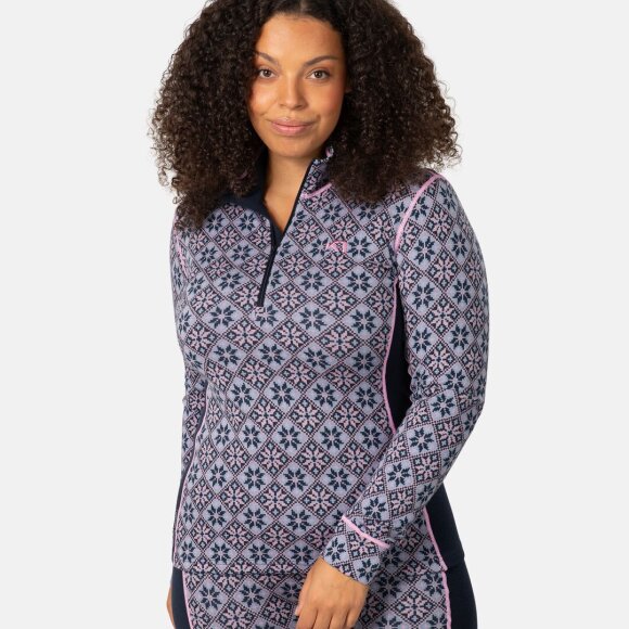 Kari Traa uldundertrøje Rose H/Z Royal