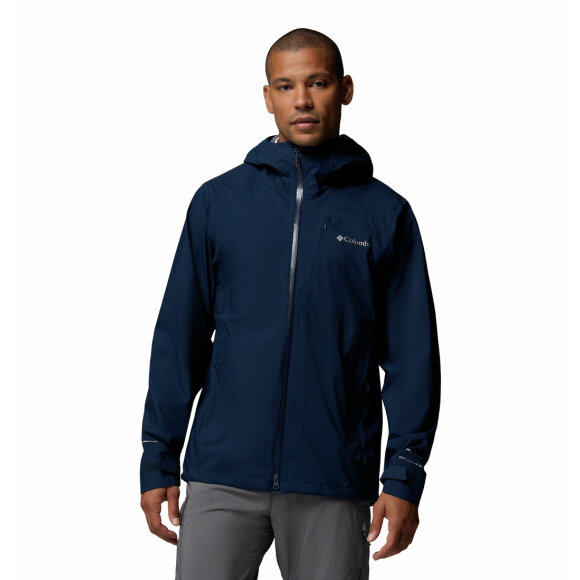 Columbia Trailborne 2.5L Shell Navy M Vandtæt jakke