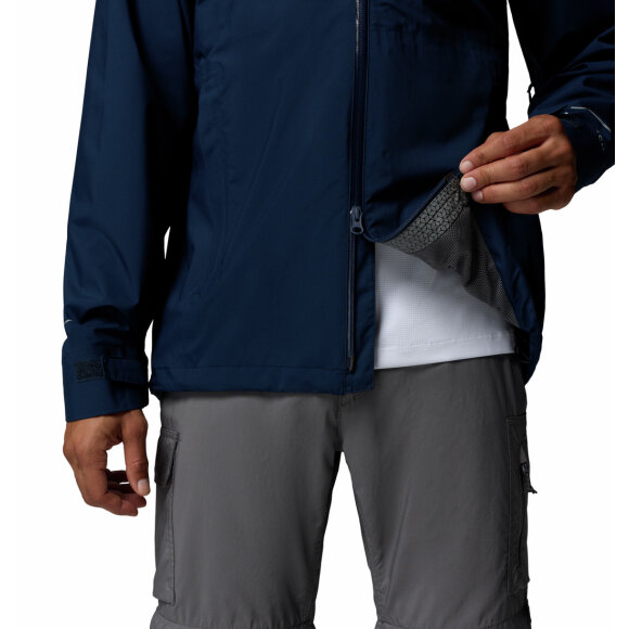Columbia Trailborne 2.5L Shell Navy M Vandtæt jakke