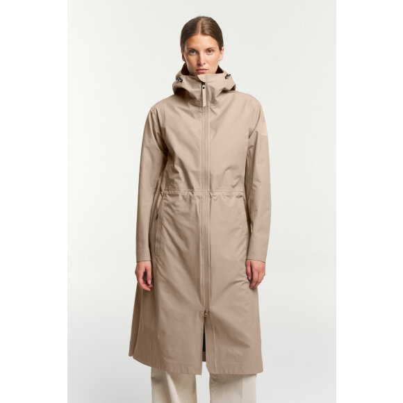 Tenson Maxi Parka Women Sand