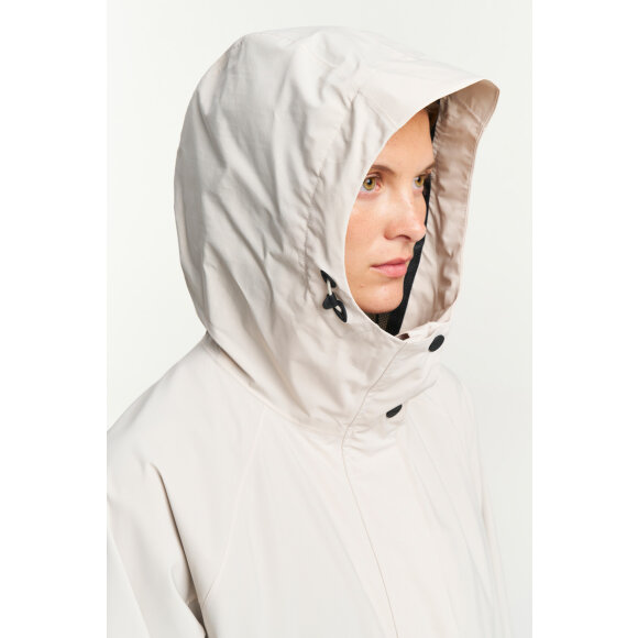 Tenson frakke Mable Parka Women Light Beige