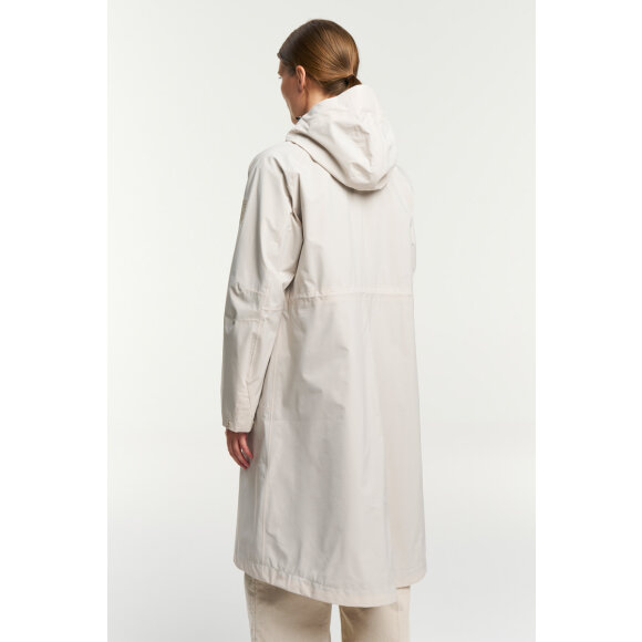 Tenson frakke Mable Parka Women Light Beige