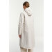 Tenson frakke Mable Parka Women Light Beige