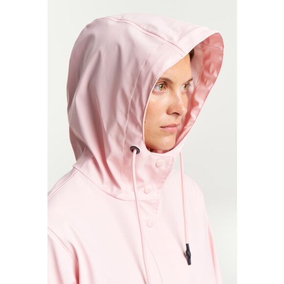 Apelviken Rain Coat Pink W Tenson regnfrakke