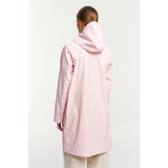 Apelviken Rain Coat Pink W Tenson regnfrakke