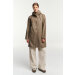 Apelviken Rain Coat Brown W Tenson regnfrakke