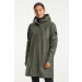 Apelviken Rain Coat Olive W Regnfrakke fra Tenson