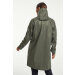Apelviken Rain Coat Olive W Regnfrakke fra Tenson