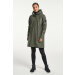 Apelviken Rain Coat Olive W Regnfrakke fra Tenson