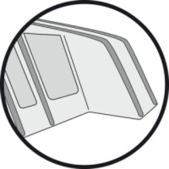 Stort 7 personers Outwell luftelt Vermont 7 Air