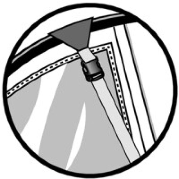 6 personers tunneltelt fra Outwell Boston 6 Air TC