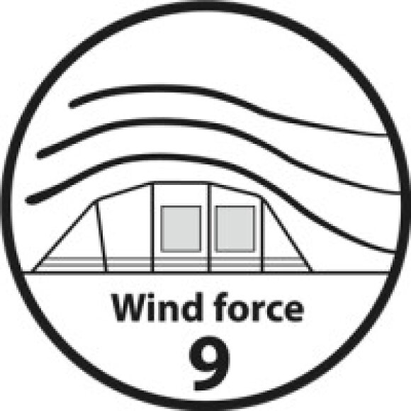 Lækkert familietelt fra Outwell Florida 5 Air