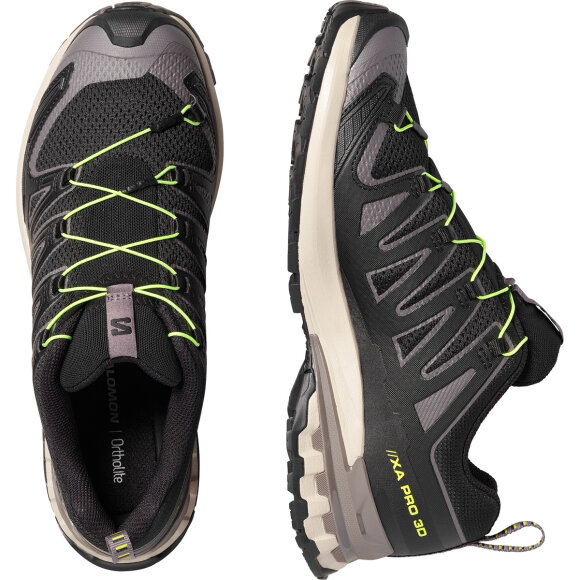 XA Pro 3D V9 Black/dark gull gray Vandresko