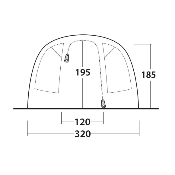 Campingtelt til 5 personer Outwell Denver 5
