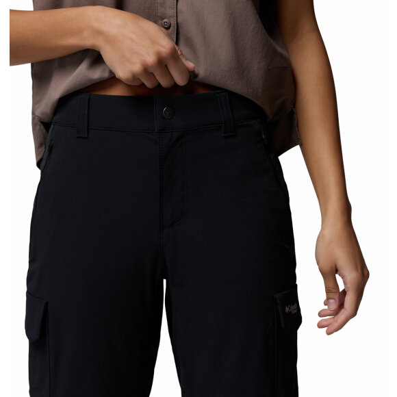 Sorte zip-off bukser - Silver Ridge Elite Convertible W Black