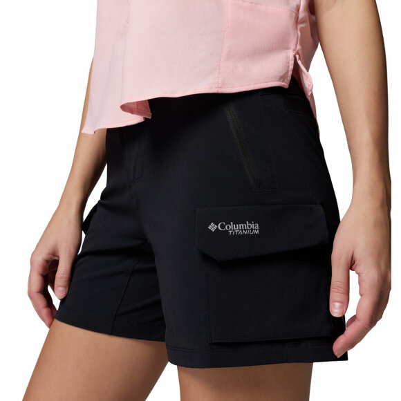 Kodrte sorte shorts - Columbia Silver Ridge Elite Short W Black