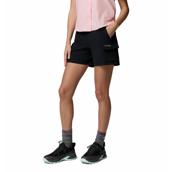 Kodrte sorte shorts - Columbia Silver Ridge Elite Short W Black
