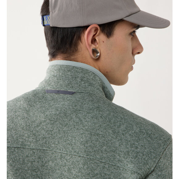 Fleecejakke til mænd - Haglöfs Swook II Mid Jacket Green