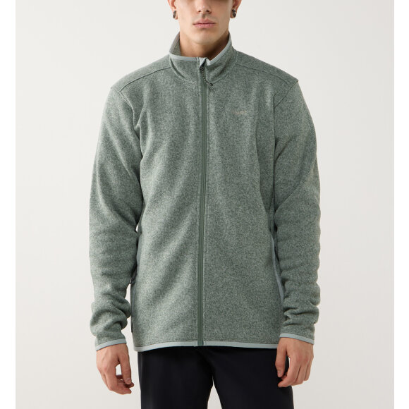 Fleecejakke til mænd - Haglöfs Swook II Mid Jacket Green