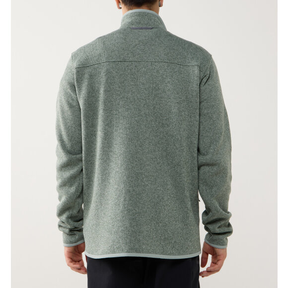 Fleecejakke til mænd - Haglöfs Swook II Mid Jacket Green