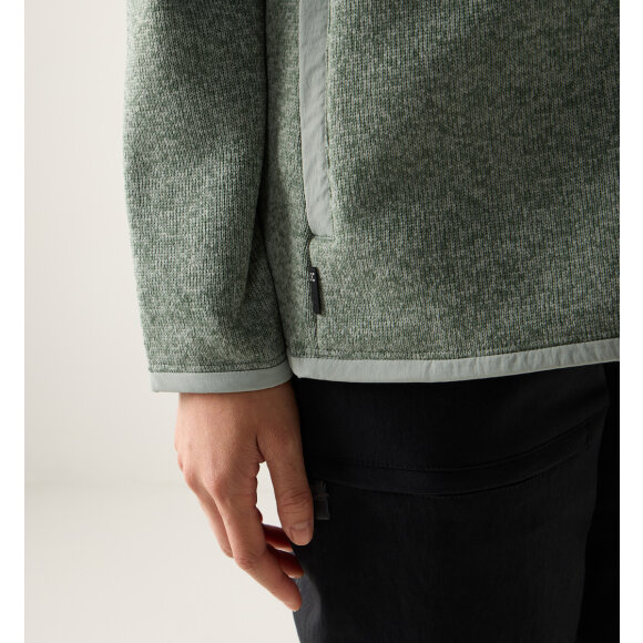 Fleecejakke til damer - Swook II Mid Jacket Green W