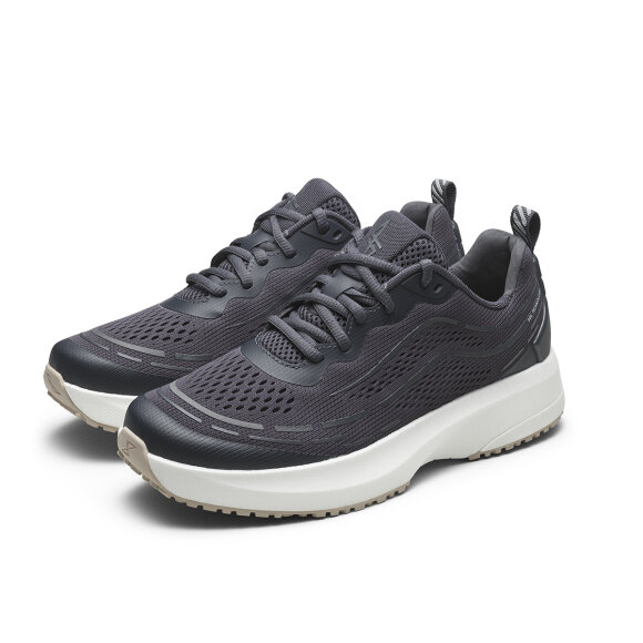 Luftig vandresko Gaitline Lunar Lite Ebony/cement/White