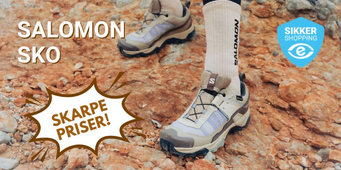 Salomon sko til skarpe priser - stort udvalg