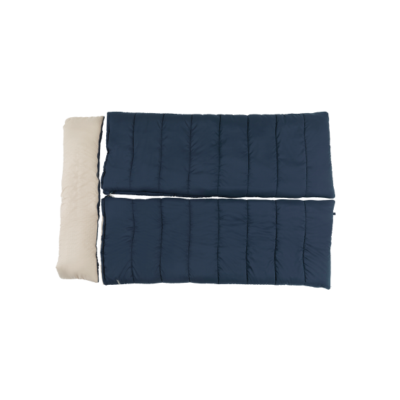 Stor dobbelt sovepose Outwell Contour Lux Double Blue