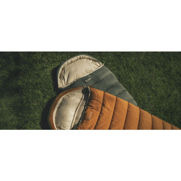 Luksus sovepose fra Outwell Constellation Lux Green Sovepose