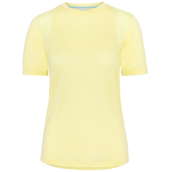 Kari Traa t-shirt i uld - Embla Wool Tee Mellow Yellow