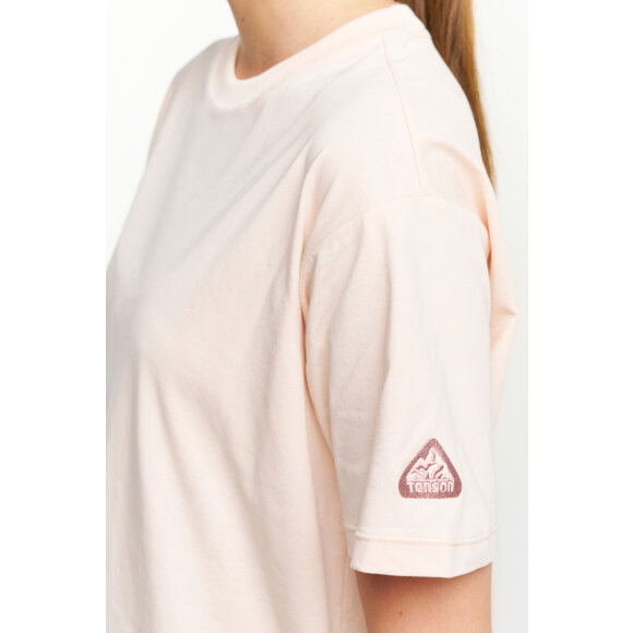 Tenson Camper tee Light Pink W