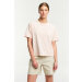 Tenson Camper tee Light Pink W
