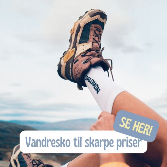 Salomon vandresko til skarpe priser