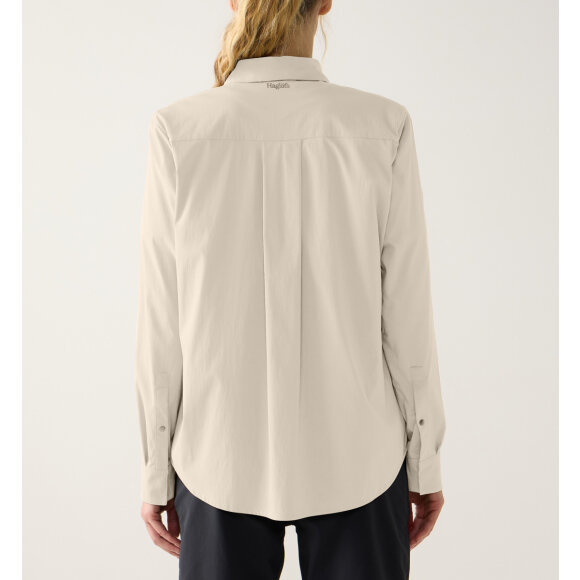 Haglöfs Salo Shirt II Women Chalk Skjorte