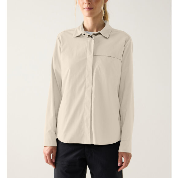 Haglöfs Salo Shirt II Women Chalk Skjorte