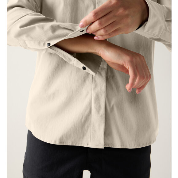 Haglöfs Salo Shirt II Women Chalk Skjorte