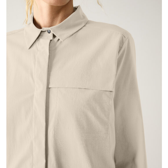 Haglöfs Salo Shirt II Women Chalk Skjorte
