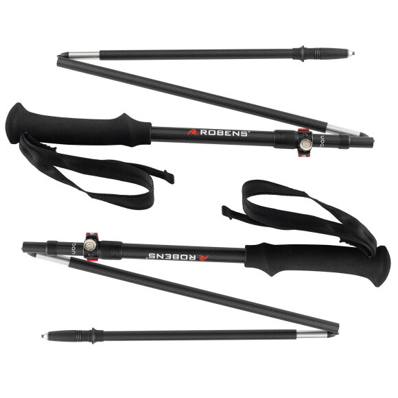 Robens foldbare vandrestave Hawksdale Carbon UL